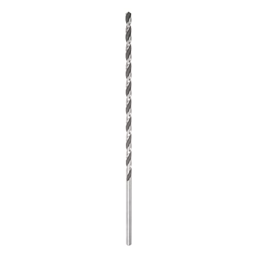 QUARKZMAN 6542 Schnellstahl Verdrehte Bohrspitze 5mm Bohrspitze 200mm Länge Erweitert Gerade Schaft Schwarz Oxide Boden Bohrspitze für Stahl Alulegierung von QUARKZMAN