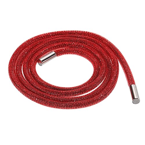 QUARKZMAN 6mm x 120cm Strass Rohr Seil Bling Kristall Strass Schnur Seil für Basteln Pullover Jogginghosen Dekoration Rot Netz Rot Diamant QUARKZMAN 6mm x 120cm Strass Rohr Seil Bling Kristall Strass Schnur Seil für Basteln Pullover Jogginghosen Dekoration Rot Netz Rot Diamant von QUARKZMAN