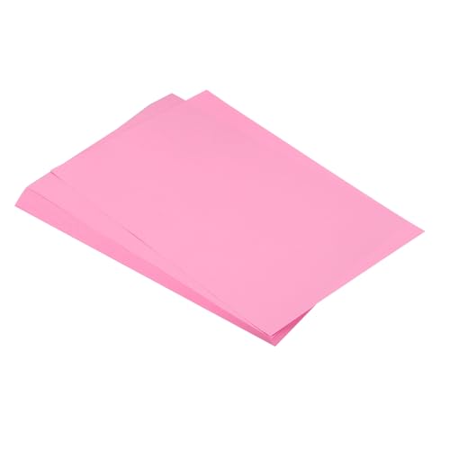 QUARKZMAN 75 Blatt A4 farbiges Druck-Kopierpapier, Origami-Papier, Druckerpapier, 80 g/m², zum Drucken, Kopieren von Dokumenten, Kunsthandwerk, Rosa von QUARKZMAN