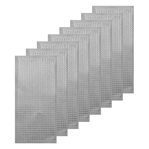 QUARKZMAN 8 Bögen Silber Glitzer Kunst Aufkleber Abziehbilder 3D Ketten Linie Metallic Sticker Holografisch Selbstklebend für Scrapbook DIY Dekoration QUARKZMAN 8 Bögen Silber Glitzer Kunst Aufkleber Abziehbilder 3D Ketten Linie Metallic Sticker Holografisch Selbstklebend für Scrapbook DIY Dekoration von QUARKZMAN