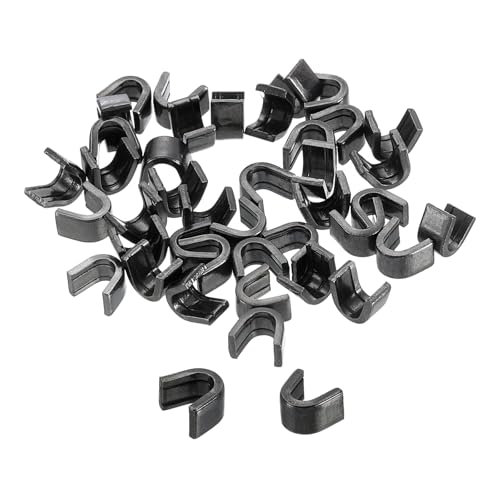 QUARKZMAN 80 Stück Reißverschluss Reparatur Set, #8 U Form Obere Stopper Geschlossener Reißverschlussschieber Ersatz für Taschen Mäntel Jacken DIY Nähen Ersatz, Metallic Schwarz QUARKZMAN 80 Stück Reißverschluss Reparatur Set, #8 U Form Obere Stopper Geschlossener Reißverschlussschieber Ersatz für Taschen Mäntel Jacken DIY Nähen Ersatz, Metallic Schwarz von QUARKZMAN