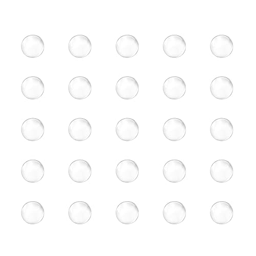 QUARKZMAN 800Stk Glas Kugel Kochende Steine 4mm Soda Lime Glas Perlen für Flasche Schütteln Mischen Klar von QUARKZMAN