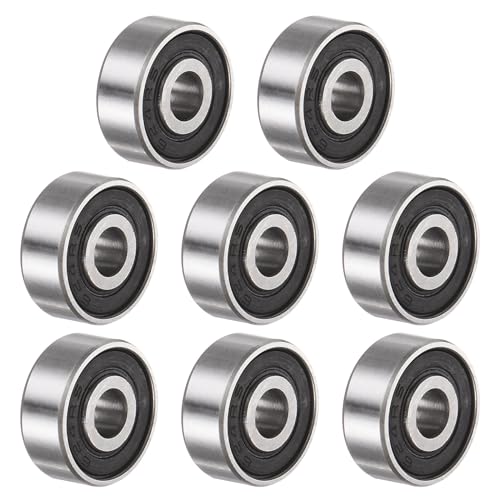 QUARKZMAN 8Stk 624-2RS Tiefe Rillenkugellager Chromstahl Z2 Doppelt Gummi Gedichtetes Lager 4mm x 13mm x 5mm QUARKZMAN 8Stk 624-2RS Tiefe Rillenkugellager Chromstahl Z2 Doppelt Gummi Gedichtetes Lager 4mm x 13mm x 5mm von QUARKZMAN