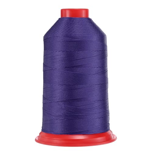 QUARKZMAN 962 Yards Bonded Nylon Nähgarn Größe 630D/3 Nähen-Schweres Duty Nylon Polstergarn Outdoor-Garn für Leder Jeans und Webhandwerk Maschine DIY Lila QUARKZMAN 962 Yards Bonded Nylon Nähgarn Größe 630D/3 Nähen-Schweres Duty Nylon Polstergarn Outdoor-Garn für Leder Jeans und Webhandwerk Maschine DIY Lila von QUARKZMAN