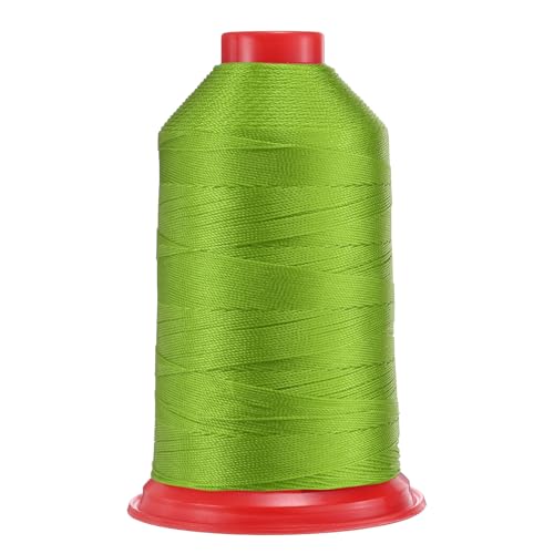 QUARKZMAN 962 Yards Bonded Nylon Nähgarn Größe 630D/3 Nähen-Schweres Duty Nylon Polstergarn Outdoor-Garn für Leder Jeans und Webhandwerk Maschine DIY Limettengrün QUARKZMAN 962 Yards Bonded Nylon Nähgarn Größe 630D/3 Nähen-Schweres Duty Nylon Polstergarn Outdoor-Garn für Leder Jeans und Webhandwerk Maschine DIY Limettengrün von QUARKZMAN