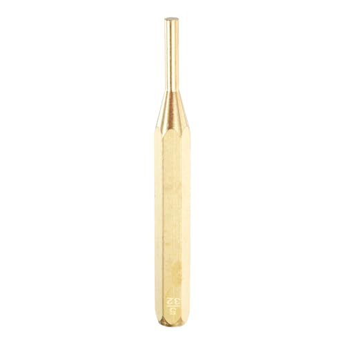 QUARKZMAN Brass Punch 5/32" Non-marring Drive Pin Punch Zylindrische Ausrichtungspunzen für Uhrenreparatur, Schmuck und Handwerk QUARKZMAN Brass Punch 5/32" Non-marring Drive Pin Punch Zylindrische Ausrichtungspunzen für Uhrenreparatur, Schmuck und Handwerk von QUARKZMAN