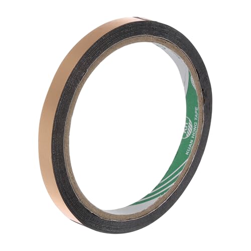 QUARKZMAN Champagner Gold Metallisiertes Klebeband 0,4 Zoll x 55 Yards Dekorationsband für Detailakzente an der Wand, Grafikdesign, Packung mit 1 von QUARKZMAN