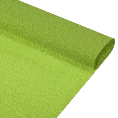 QUARKZMAN Crepe-Papier-Rolle 8,2 Fuß lang 10 Zoll breit für Hochzeitszeremonie Verschiedene große Festivals Dekoration, Grün 2 Stück QUARKZMAN Crepe-Papier-Rolle 8,2 Fuß lang 10 Zoll breit für Hochzeitszeremonie Verschiedene große Festivals Dekoration, Grün 2 Stück von QUARKZMAN