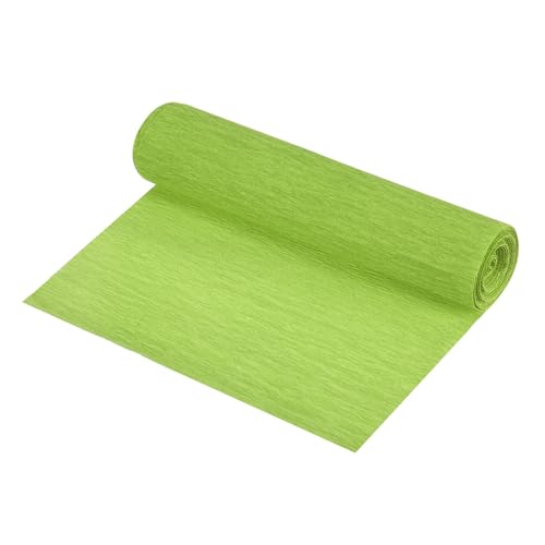 QUARKZMAN Crepe Papier Rollen Crepe Papier Dekoration 8,3ft Lang 5,9 Zoll Breit für Hochzeitszeremonie Verschiedene Festivals Dekoration, Grün QUARKZMAN Crepe Papier Rollen Crepe Papier Dekoration 8,3ft Lang 5,9 Zoll Breit für Hochzeitszeremonie Verschiedene Festivals Dekoration, Grün von QUARKZMAN