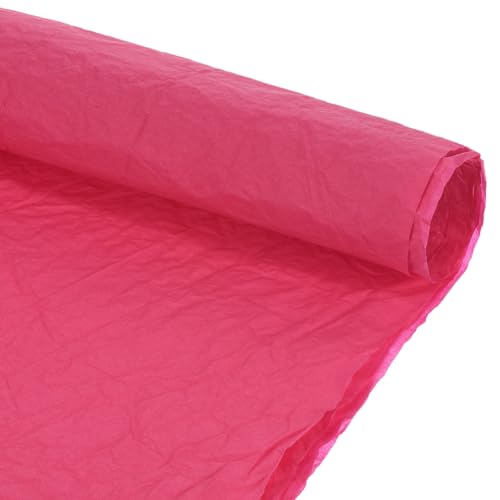 QUARKZMAN Crepe-Papierrolle 1,6 Fuß lang 20,5 Zoll breit für Hochzeitszeremonie Verschiedene große Festivals Dekoration, Dunkelrosa 5 Stück QUARKZMAN Crepe-Papierrolle 1,6 Fuß lang 20,5 Zoll breit für Hochzeitszeremonie Verschiedene große Festivals Dekoration, Dunkelrosa 5 Stück von QUARKZMAN