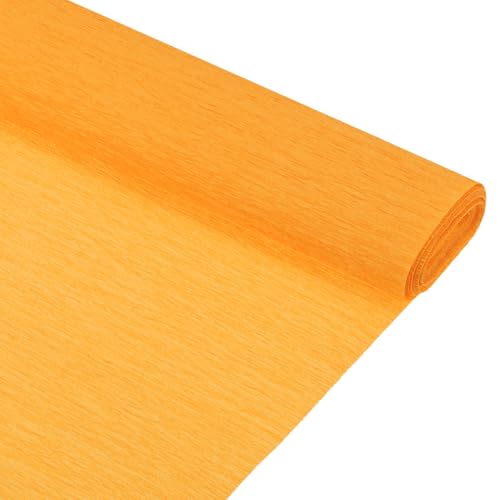 QUARKZMAN Crepe-Papierrolle 8,2 Fuß lang 10 Zoll breit für Hochzeitszeremonie Verschiedene große Festivals Dekoration, Orange 2 Stück QUARKZMAN Crepe-Papierrolle 8,2 Fuß lang 10 Zoll breit für Hochzeitszeremonie Verschiedene große Festivals Dekoration, Orange 2 Stück von QUARKZMAN