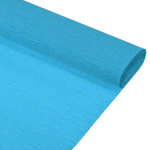 QUARKZMAN Crepe-Papierrolle 8,2 Fuß lang 10 Zoll breit für Hochzeitszeremonie Verschiedene große Festivals Dekoration, Tiefseeblau 2 Stück QUARKZMAN Crepe-Papierrolle 8,2 Fuß lang 10 Zoll breit für Hochzeitszeremonie Verschiedene große Festivals Dekoration, Tiefseeblau 2 Stück von QUARKZMAN