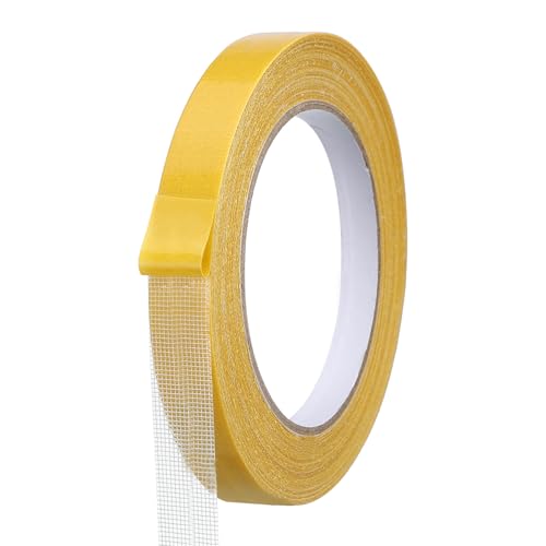 QUARKZMAN Doppelseitiges Gewebeband 1.5cm x 20m Montage Teppichband Klarer Klebeband Mit Glasfasergewebe Für Kleidung DIY Basteln Wanddekoration QUARKZMAN Doppelseitiges Gewebeband 1.5cm x 20m Montage Teppichband Klarer Klebeband Mit Glasfasergewebe Für Kleidung DIY Basteln Wanddekoration von QUARKZMAN