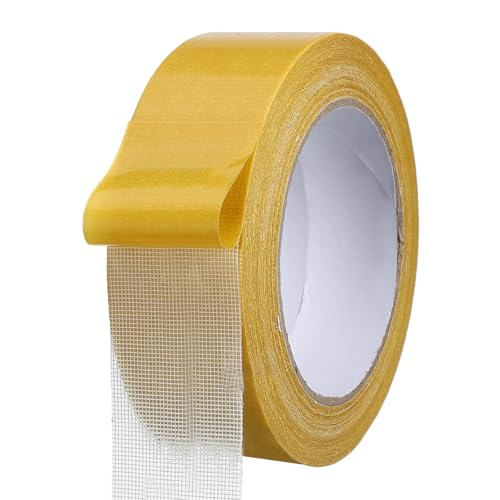 QUARKZMAN Doppelseitiges Gewebeband 4cm x 20m Teppichklebeband Klare Klebebänder Mit Glasfasernetz Für Kleidung DIY Basteln Wanddekoration QUARKZMAN Doppelseitiges Gewebeband 4cm x 20m Teppichklebeband Klare Klebebänder Mit Glasfasernetz Für Kleidung DIY Basteln Wanddekoration von QUARKZMAN