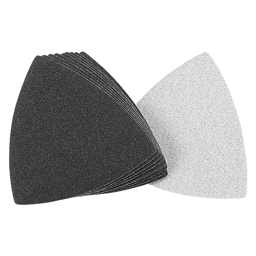 QUARKZMAN Dreieckiges Schleifpapier mit Klettverschluss Dreiecks Schleifpad für 3 1/2" Oszillierendes Multifunktionswerkzeug Siliziumkarbid für Nass/Trockenanwendung 120 Körnung 10 Stück QUARKZMAN Dreieckiges Schleifpapier mit Klettverschluss Dreiecks Schleifpad für 3 1/2" Oszillierendes Multifunktionswerkzeug Siliziumkarbid für Nass/Trockenanwendung 120 Körnung 10 Stück von QUARKZMAN