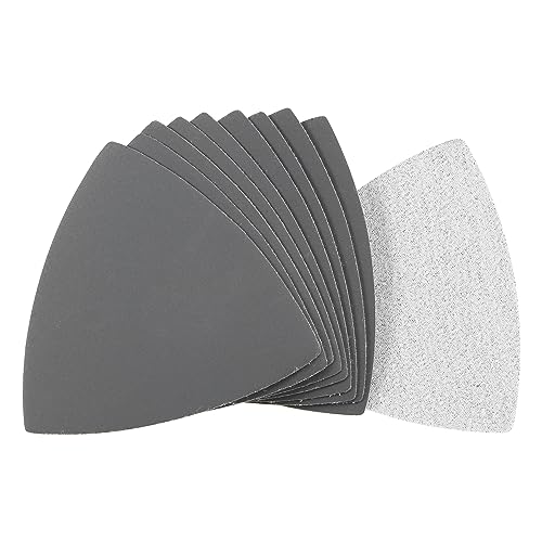 QUARKZMAN Dreieckiges Schleifpapier mit Klettverschluss Dreiecks Schleifpad für 3 1/2" Oszillierendes Multifunktionswerkzeug Siliziumkarbid für Nass/Trockenanwendung 1500 Körnung 10 Stück QUARKZMAN Dreieckiges Schleifpapier mit Klettverschluss Dreiecks Schleifpad für 3 1/2" Oszillierendes Multifunktionswerkzeug Siliziumkarbid für Nass/Trockenanwendung 1500 Körnung 10 Stück von QUARKZMAN
