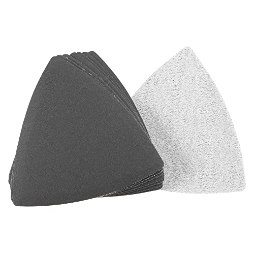 QUARKZMAN Dreieckiges Schleifpapier mit Klettverschluss Dreiecks Schleifpad für 3 1/2" Oszillierendes Multifunktionswerkzeug aus Siliziumkarbid für Nass/Trockenanwendung 600 Körnung 8 Stück QUARKZMAN Dreieckiges Schleifpapier mit Klettverschluss Dreiecks Schleifpad für 3 1/2" Oszillierendes Multifunktionswerkzeug aus Siliziumkarbid für Nass/Trockenanwendung 600 Körnung 8 Stück von QUARKZMAN