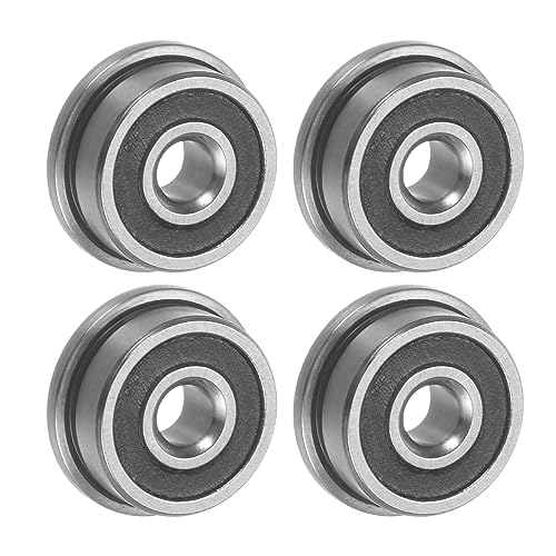 QUARKZMAN F623-2RS Geflanscht Kugel Lager 3x10x4mm Doppelsiegel Chrom Stahl Flansch Lager 4Stk QUARKZMAN F623-2RS Geflanscht Kugel Lager 3x10x4mm Doppelsiegel Chrom Stahl Flansch Lager 4Stk von QUARKZMAN