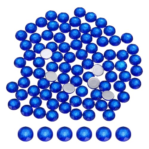 QUARKZMAN Flache runde Acryl-Strasssteine, 8mm SS40 Dunkelblaue Flachrückenkristall-Strasssteine für Bastelarbeiten Kleidung Schuhe DIY Dekoration Geschenke 100 Stück QUARKZMAN Flache runde Acryl-Strasssteine, 8mm SS40 Dunkelblaue Flachrückenkristall-Strasssteine für Bastelarbeiten Kleidung Schuhe DIY Dekoration Geschenke 100 Stück von QUARKZMAN