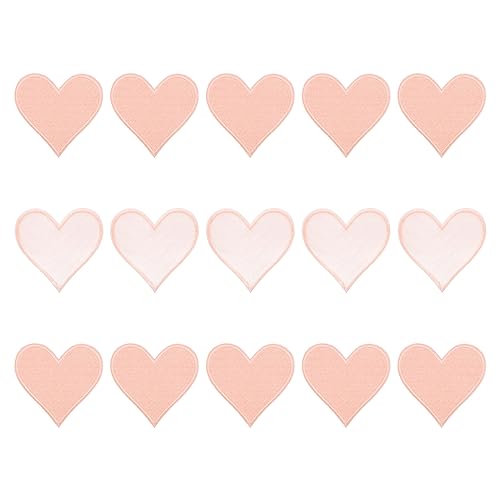 QUARKZMAN Flicken zum Aufbügeln Patches zum Aufbügeln Hell Rosa Bügelflicken Aufbügelbilder Herzförmige Aufnäher für Kleidung Jacken Rucksäcke Reparieren Dekorationen 15Stk,71x68mm QUARKZMAN Flicken zum Aufbügeln Patches zum Aufbügeln Hell Rosa Bügelflicken Aufbügelbilder Herzförmige Aufnäher für Kleidung Jacken Rucksäcke Reparieren Dekorationen 15Stk,71x68mm von QUARKZMAN