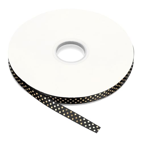 QUARKZMAN Grosgrain Bänder 100 Yards 3/8 Zoll Schwarze Polka Dot Schleifen Dekoration für Basteln Geschenkverpackung Hochzeit DIY Handgemachte Dekoration QUARKZMAN Grosgrain Bänder 100 Yards 3/8 Zoll Schwarze Polka Dot Schleifen Dekoration für Basteln Geschenkverpackung Hochzeit DIY Handgemachte Dekoration von QUARKZMAN