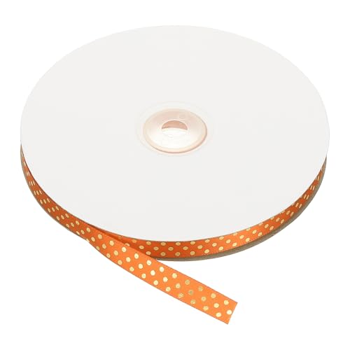 QUARKZMAN Grosgrain Bänder 75 Yards 3/8 Zoll Orange Polka Dots Band Schleife Dekoration für Basteln Geschenkverpackung Hochzeit DIY Handgemachte Dekoration QUARKZMAN Grosgrain Bänder 75 Yards 3/8 Zoll Orange Polka Dots Band Schleife Dekoration für Basteln Geschenkverpackung Hochzeit DIY Handgemachte Dekoration von QUARKZMAN