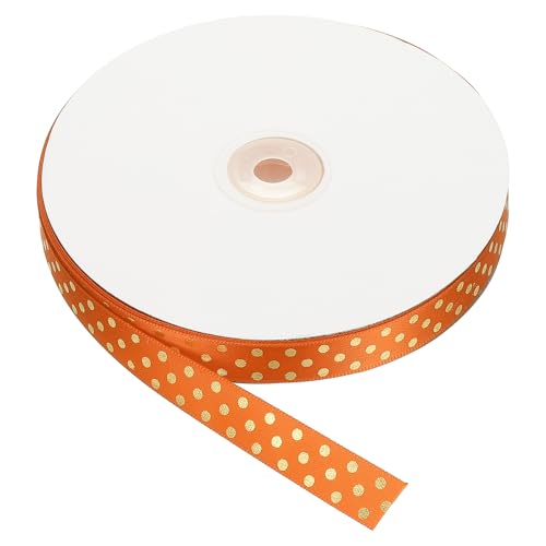 QUARKZMAN Grosgrain Bänder 75 Yards 5/8 Zoll Orange Polka Dots Band Schleife Dekoration für Basteln Geschenkverpackung Hochzeit DIY Handgemachte Dekoration QUARKZMAN Grosgrain Bänder 75 Yards 5/8 Zoll Orange Polka Dots Band Schleife Dekoration für Basteln Geschenkverpackung Hochzeit DIY Handgemachte Dekoration von QUARKZMAN