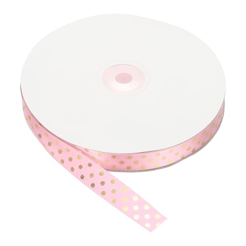QUARKZMAN Grosgrain Bänder 75 Yards 5/8 Zoll Rosa Polka Dot Band Schleife Dekoration für Basteln Geschenkverpackung Hochzeit DIY Handgemachte Dekoration QUARKZMAN Grosgrain Bänder 75 Yards 5/8 Zoll Rosa Polka Dot Band Schleife Dekoration für Basteln Geschenkverpackung Hochzeit DIY Handgemachte Dekoration von QUARKZMAN