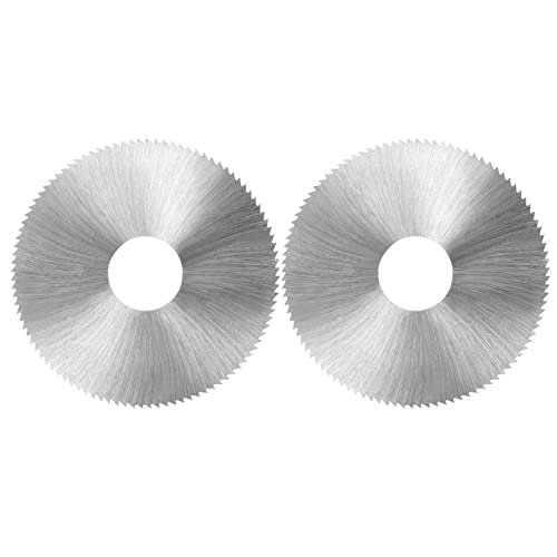 QUARKZMAN HSS Sägeblatt-Set, 80mm 108 Zähne Kreissägeblatt 0,8mm und 1mm dick mit 22mm Bohrung 2 Stück QUARKZMAN HSS Sägeblatt-Set, 80mm 108 Zähne Kreissägeblatt 0,8mm und 1mm dick mit 22mm Bohrung 2 Stück von QUARKZMAN
