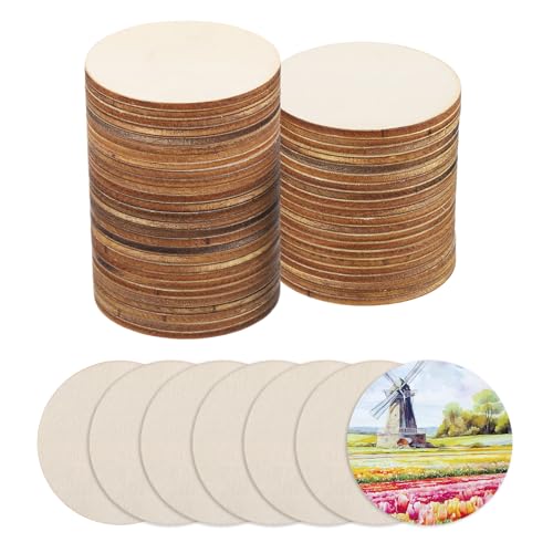 QUARKZMAN Holz zum Basteln, 200 Stück 5cm Holzscheiben Rund Deko zum Bemalen, für Hochzeit,DIY Basteln, Brandmalerei,Geschenk,Weihnachtsschmuck QUARKZMAN Holz zum Basteln, 200 Stück 5cm Holzscheiben Rund Deko zum Bemalen, für Hochzeit,DIY Basteln, Brandmalerei,Geschenk,Weihnachtsschmuck von QUARKZMAN