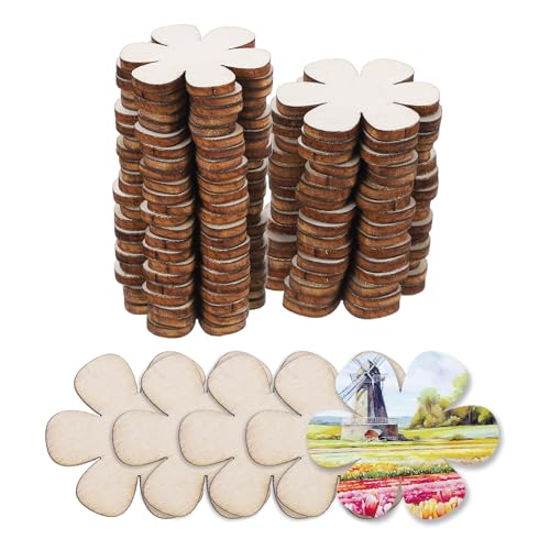 QUARKZMAN Holz zum Basteln, 50 Stück 3cm Holzblumen Deko zum Bemalen, für Hochzeit,DIY Basteln, Brandmalerei,Geschenk,Weihnachtsschmuck QUARKZMAN Holz zum Basteln, 50 Stück 3cm Holzblumen Deko zum Bemalen, für Hochzeit,DIY Basteln, Brandmalerei,Geschenk,Weihnachtsschmuck von QUARKZMAN