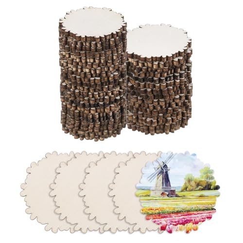 QUARKZMAN Holz zum Basteln, 50 Stück 3cm Schneeflocke Holzscheiben Deko zum Bemalen, für Hochzeit,DIY Basteln, Brandmalerei,Geschenk,Weihnachtsschmuck QUARKZMAN Holz zum Basteln, 50 Stück 3cm Schneeflocke Holzscheiben Deko zum Bemalen, für Hochzeit,DIY Basteln, Brandmalerei,Geschenk,Weihnachtsschmuck von QUARKZMAN