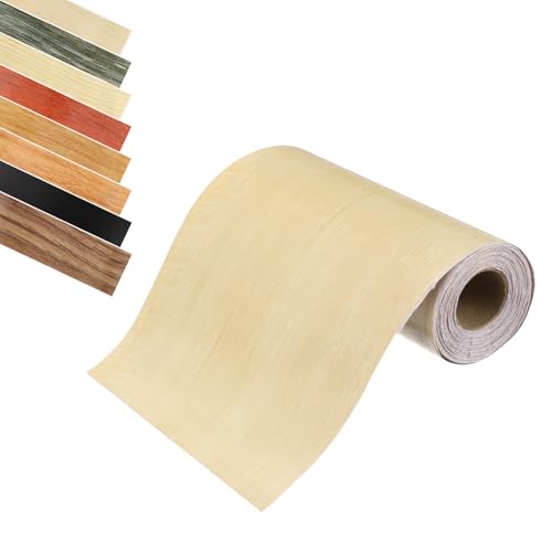 QUARKZMAN Holzmaserung Klebeband, 2" x 33 Ft Selbstklebendes Holzmaserung Reparaturband Simulierte Reparaturflicken für Wand Ecke Tisch Tür Böden Sofa Möbel Wohnkultur (Beige) von QUARKZMAN
