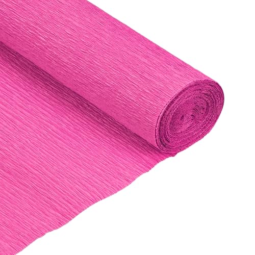 QUARKZMAN Krepppapierrolle 5 Fuß Lang 20 Zoll Breit Für Hochzeitszeremonie Verschiedene Große Festivals Dekoration Rose Rot Packung Mit 2 QUARKZMAN Krepppapierrolle 5 Fuß Lang 20 Zoll Breit Für Hochzeitszeremonie Verschiedene Große Festivals Dekoration Rose Rot Packung Mit 2 von QUARKZMAN