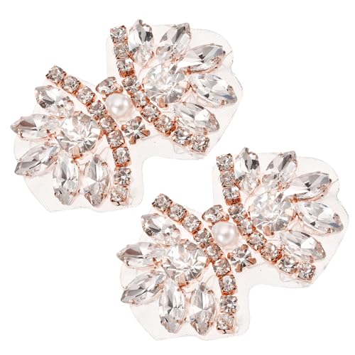 QUARKZMAN Kristall Strass Applikation mit Perlen handgefertigte Schmetterling Hotfix Applikation für Brautkleid Gürtel Schuhdekoration Roségold QUARKZMAN Kristall Strass Applikation mit Perlen handgefertigte Schmetterling Hotfix Applikation für Brautkleid Gürtel Schuhdekoration Roségold von QUARKZMAN