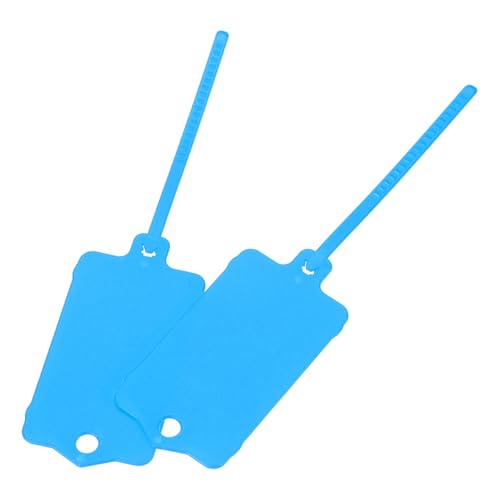 QUARKZMAN Kunststoffanhänger Schlüsselanhängeranhänger, für Kunststoffbinder Mark 1.5x2.5 Zoll Blau 50Packs QUARKZMAN Kunststoffanhänger Schlüsselanhängeranhänger, für Kunststoffbinder Mark 1.5x2.5 Zoll Blau 50Packs von QUARKZMAN