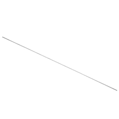 QUARKZMAN M2 x 250mm Vollgewindestangen x 1 Stück 304 Edelstahl Rechtsgewinde Stange für Bolzen und Klemmen und Aufhänger und U-Bolzen Silber von QUARKZMAN