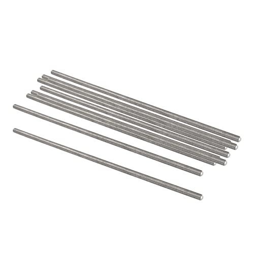 QUARKZMAN M3 x 120mm 0.5mm Steigung Vollgewindestangen x 10 Stück 304 Edelstahl Außengewindestange für Bolzen und Klemmen und Aufhänger und U-Bolzen Silber QUARKZMAN M3 x 120mm 0.5mm Steigung Vollgewindestangen x 10 Stück 304 Edelstahl Außengewindestange für Bolzen und Klemmen und Aufhänger und U-Bolzen Silber von QUARKZMAN