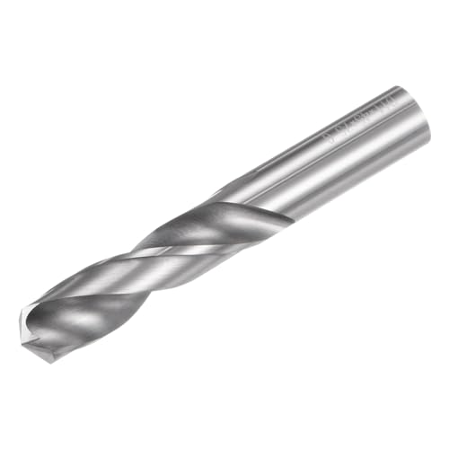 QUARKZMAN Massiver Hartmetall-Bohrer, 11mm (0,433") YG6X/C3 Mikrokorn-Hartmetall-Spiralbohrer mit geradem Schaft zum Bohren von Edelstahl, Aluminium, Metall und Kunststoff von QUARKZMAN