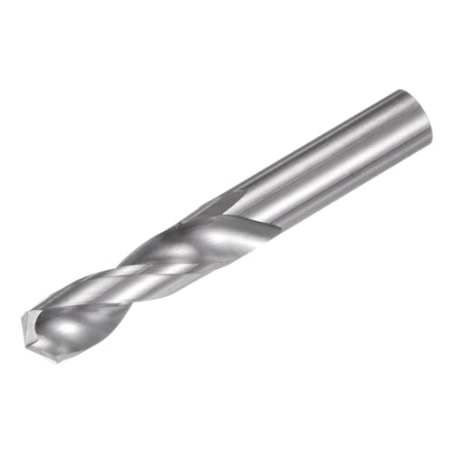 QUARKZMAN Massiver Hartmetall-Bohrer, 9 mm (0,354") YG6X/C3 Mikrokorn-Hartmetall-Spiralbohrer mit geradem Schaft zum Bohren von Edelstahl, Aluminium, Metall und Kunststoff von QUARKZMAN