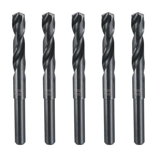 QUARKZMAN Metallbohrer, Ø 14,7 mm M35 Edelstahlbohrer, HSS Spiralbohrer mit 12,7 mm Rundem Geraden Schaft für Metall, Stahl, Aluminium, Kunststoff, Holz, 5 Stück QUARKZMAN Metallbohrer, Ø 14,7 mm M35 Edelstahlbohrer, HSS Spiralbohrer mit 12,7 mm Rundem Geraden Schaft für Metall, Stahl, Aluminium, Kunststoff, Holz, 5 Stück von QUARKZMAN