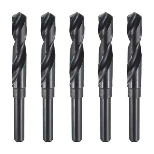 QUARKZMAN Metallbohrer, Ø 17,1 mm M35 Edelstahlbohrer, HSS Spiralbohrer mit 12,7 mm Rundem Geraden Schaft für Metall, Stahl, Aluminium, Kunststoff, Holz, 5 Stück QUARKZMAN Metallbohrer, Ø 17,1 mm M35 Edelstahlbohrer, HSS Spiralbohrer mit 12,7 mm Rundem Geraden Schaft für Metall, Stahl, Aluminium, Kunststoff, Holz, 5 Stück von QUARKZMAN