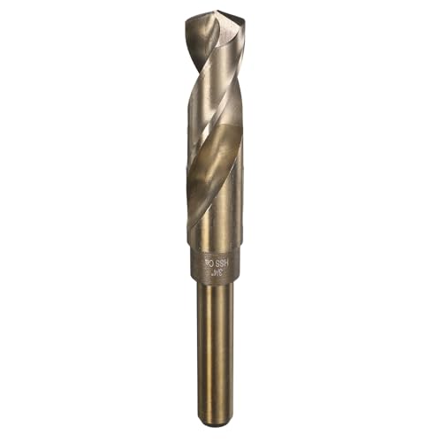 QUARKZMAN Metallbohrer, Ø 19,1 mm M35 Edelstahlbohrer, HSS Spiralbohrer für Metall, Stahl, Aluminium, Kunststoff, Holz von QUARKZMAN