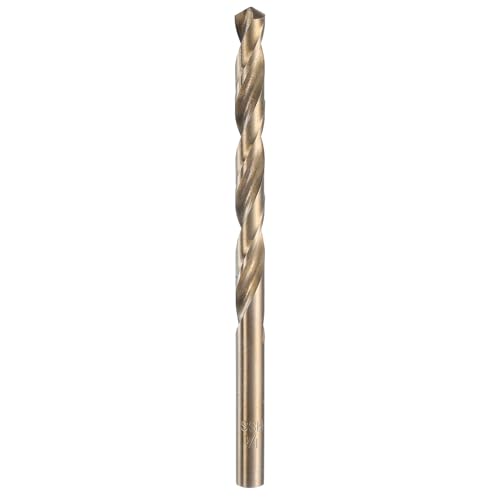 QUARKZMAN Metallbohrer, Ø 6,4 mm M35 Edelstahlbohrer, HSS Spiralbohrer für Metall, Stahl, Aluminium, Kunststoff, Holz von QUARKZMAN