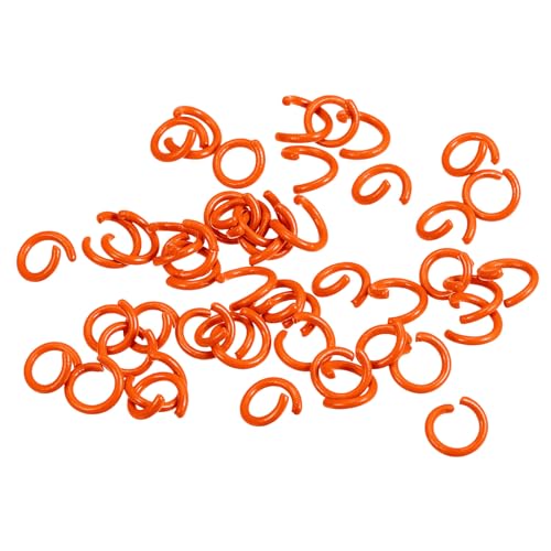 QUARKZMAN Offene Biegeringe, 8 mm, bunte O-Ring-Verbindungsstücke für die Herstellung von DIY-Schmuck, Kohlenstoffstahl, orange, 200 Stück QUARKZMAN Offene Biegeringe, 8 mm, bunte O-Ring-Verbindungsstücke für die Herstellung von DIY-Schmuck, Kohlenstoffstahl, orange, 200 Stück von QUARKZMAN