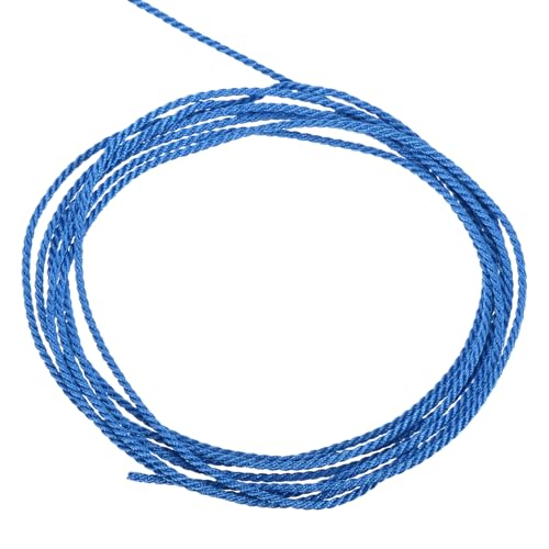 QUARKZMAN Packschnur Kordelband, 1.5mmX5m 3 Stränge Polypropylen Geflochtenes Seil Schnur für Handwerk Geschenktüte Vorhang Rope Weihnachtsdekoration, Kordel Himmelblau QUARKZMAN Packschnur Kordelband, 1.5mmX5m 3 Stränge Polypropylen Geflochtenes Seil Schnur für Handwerk Geschenktüte Vorhang Rope Weihnachtsdekoration, Kordel Himmelblau von QUARKZMAN