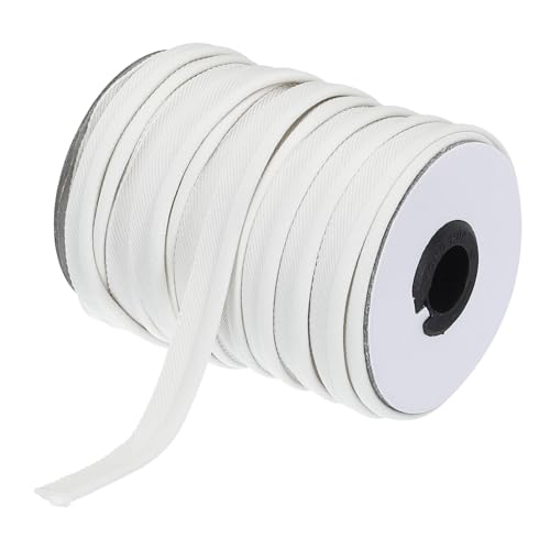 QUARKZMAN Paspelband Verzierung 65 Yards 1/2 Zoll Paspelband zum Nähen DIY Handwerk Stoffkantenverzierung Weiß QUARKZMAN Paspelband Verzierung 65 Yards 1/2 Zoll Paspelband zum Nähen DIY Handwerk Stoffkantenverzierung Weiß von QUARKZMAN