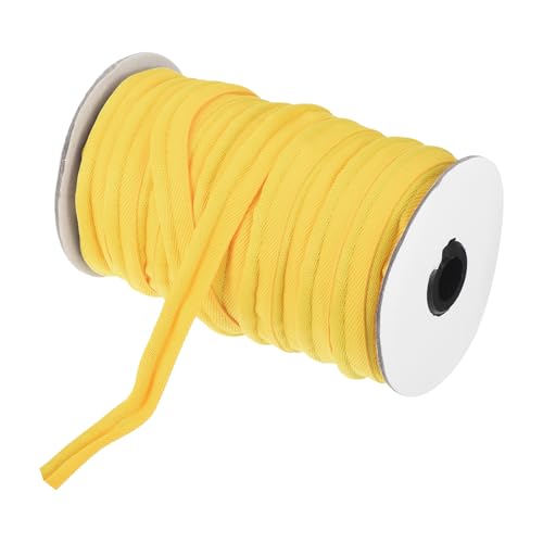 QUARKZMAN Paspelbandbesatz 30 Yards 5/8 Zoll Paspelband für Nähen DIY Handwerk Stoffkantenbesatz Gelb QUARKZMAN Paspelbandbesatz 30 Yards 5/8 Zoll Paspelband für Nähen DIY Handwerk Stoffkantenbesatz Gelb von QUARKZMAN