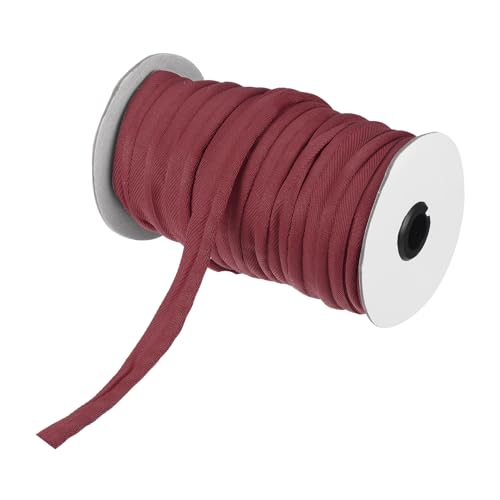 QUARKZMAN Paspelbandbesatz 30 Yards 5/8 Zoll Paspelband für Nähen DIY Handwerk Stoffkantenbesatz Weinrot QUARKZMAN Paspelbandbesatz 30 Yards 5/8 Zoll Paspelband für Nähen DIY Handwerk Stoffkantenbesatz Weinrot von QUARKZMAN