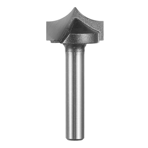 QUARKZMAN Punkt-Schneid-Rundfräser-Bit 3/8" Radius 1/4" Schaft 3/4" Schneiddurchmesser 2 Flöten Rundfräser-Bit für 2D- und 3D-Schnitz- und Gravierwerkzeuge für Holzarbeiten QUARKZMAN Punkt-Schneid-Rundfräser-Bit 3/8" Radius 1/4" Schaft 3/4" Schneiddurchmesser 2 Flöten Rundfräser-Bit für 2D- und 3D-Schnitz- und Gravierwerkzeuge für Holzarbeiten von QUARKZMAN